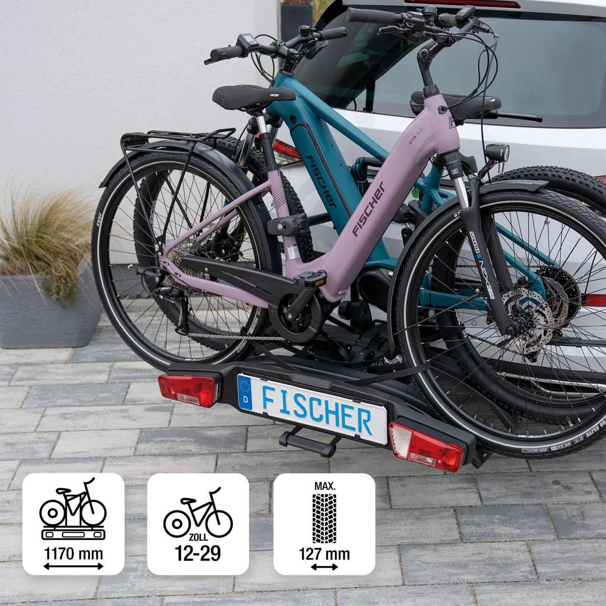 Kupplungs-Fahrradtrger RoadLine Black