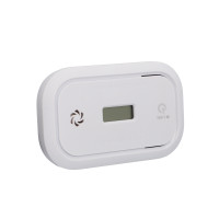 UNITEC® Kohlenmonoxidmelder mit Display weiss