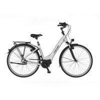 FISCHER City E-Bike CITA 5 Special - silber, 28 Zoll, RH 44 cm, 504 Wh