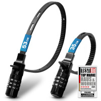 FISCHER Kabelbinderschloss- Set - SN53+35/4 Länge 53/35 cm, ø4 mm, Sicherheitsstufe 2