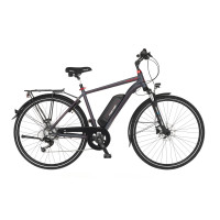 FISCHER Trekking E-Bike Viator 1.0 - anthrazit, RH 50 cm, 28 Zoll, 418 Wh
