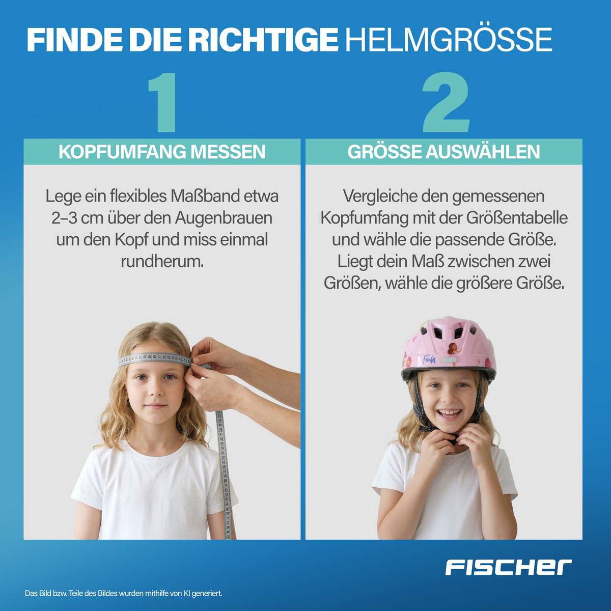 FISCHER Kinder Fahrradhelm Prinzessin XS/S  Sicherer & bunter Schutz fr  junge Radfahrer | FISCHER-BIKE.COM