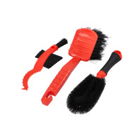 NIGRIN BIKE-CARE Bürstenset - 3-teilig