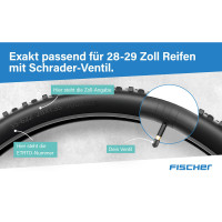Preview: FISCHER Fahrradschlauch 28/29 breit AV Preview: FISCHER Fahrradschlauch 28/29 breit AV
