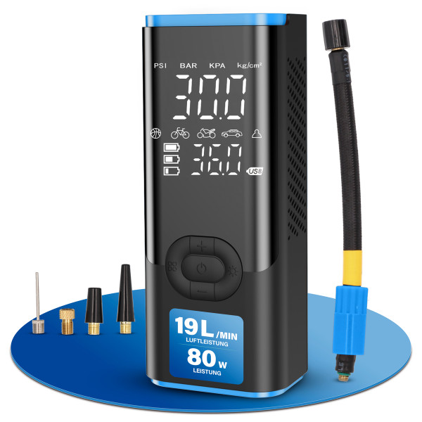 FISCHER Akku-Kompressor inkl. Powerbank AP POWER DUO