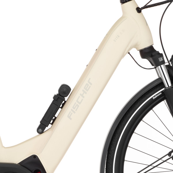 FISCHER City CITA 6.8i E-Bike ULTIMATE - ivory matt 28 Zoll, RH 43 cm, 711 Wh