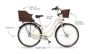 Gebraucht RETRO FISCHER ER 1804 Nussbaum - EnJOY E-BIKES - Sale & Rent