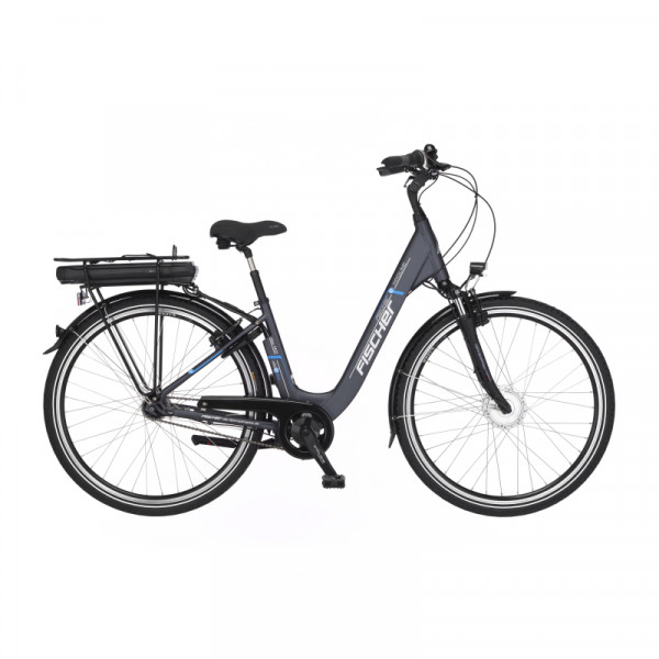 FISCHER City E-Bike Cita ECU 1401 - anthrazit matt, RH 44 cm, 28 Zoll, 522 Wh