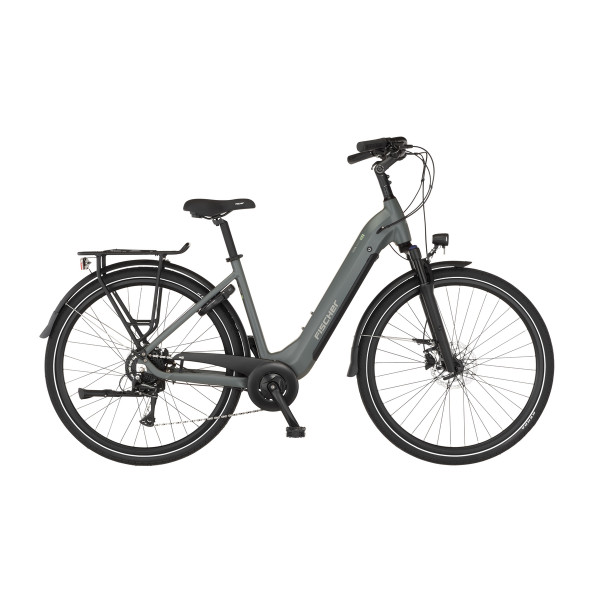 FISCHER City E-Bike CITA MOVE 01 W - grau matt, 28 Zoll, RH 48 cm, 474 Wh Generalüberholt