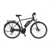 FISCHER Trekking E-Bike Viator ETH 1861 - schwarz matt, RH 55 cm, 28 Zoll, 557 Wh Generalüberholt