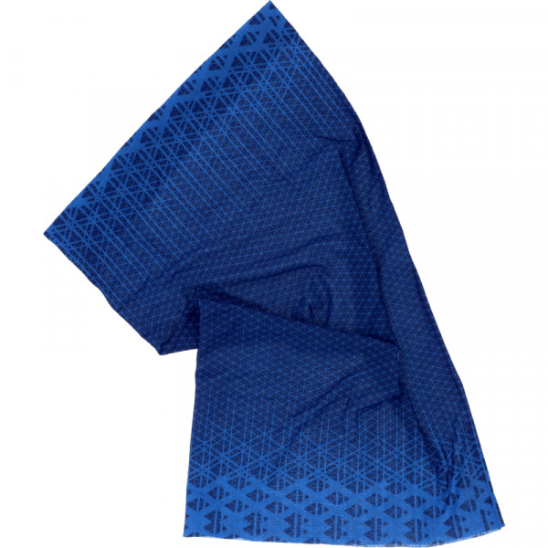 FISCHER Multifunktionstuch aus atmungsaktivem, elastischem Material - blau