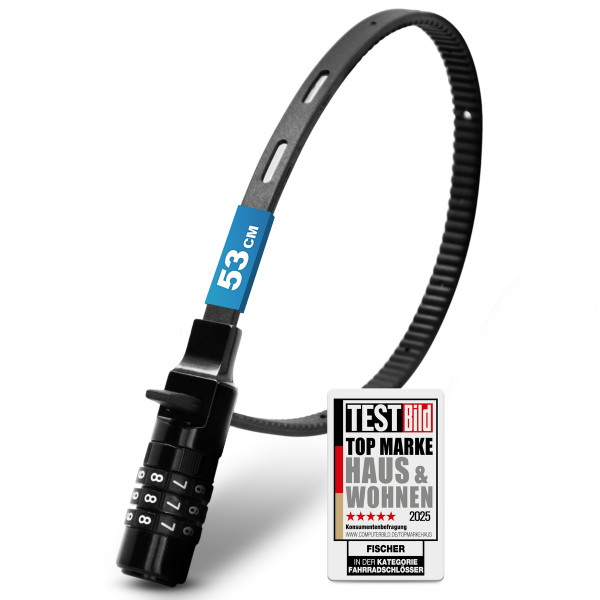 FISCHER Kabelbinderschloss SN53/4 - Länge 53 cm, ø4 mm, Sicherheitsstufe 2
