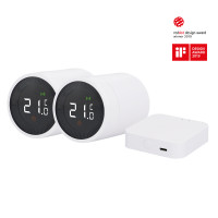 UNITEC ZIGBEE WiFi Heizkörper-Thermostat Starterset inklusive Gateway