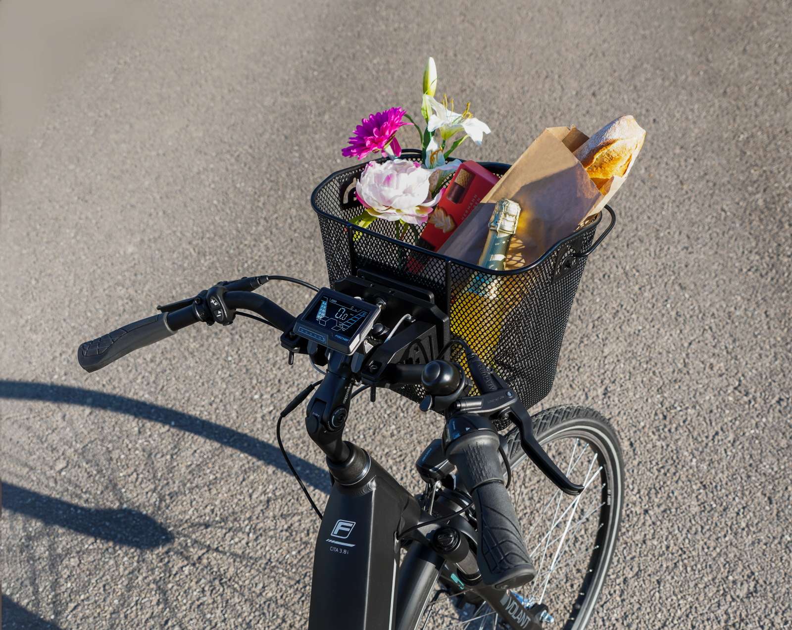 Fahrradkorb speziell fr E-Bikes von FISCHER | FISCHER-BIKE.COM