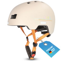 FISCHER Fahrradhelm PLUS+ BMX Kinder/ Jugend Power - S/M 54-58cm