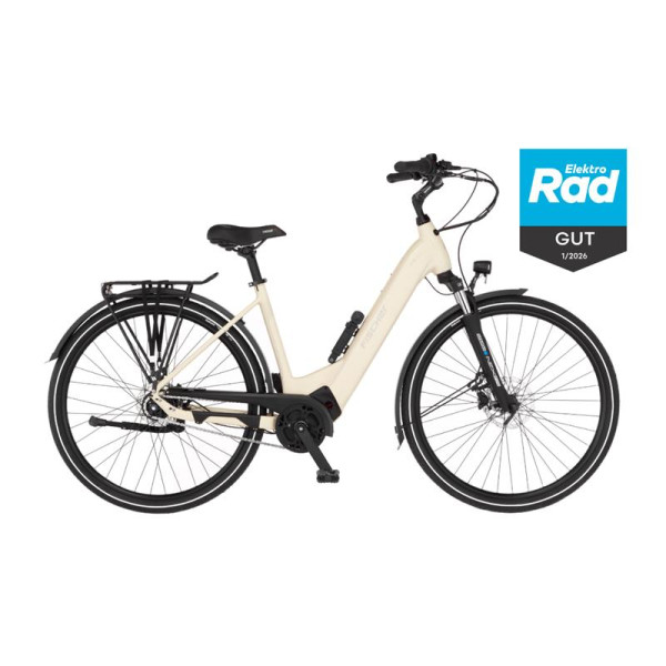 FISCHER CITA 6.8i ULTIMATE E-Bike - elfenbeinweiß matt, 28 Zoll, RH 50 cm, 711 Wh