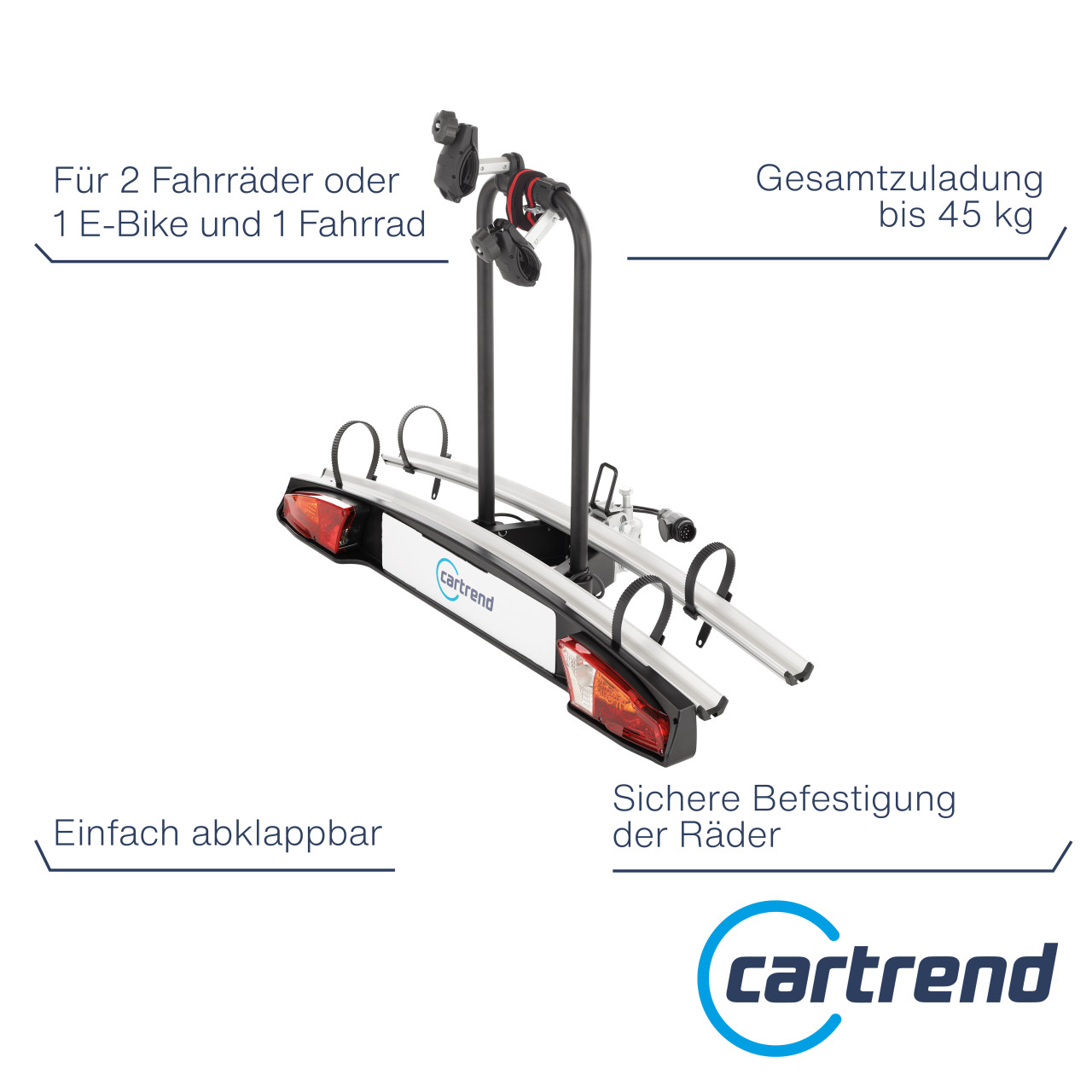 Autoanhängerkupplung – Heckträger