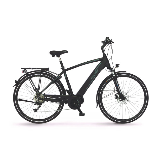 FISCHER VIATOR 4.1i E-Bike - schwarz matt, 28 Zoll, RH 50 cm, 504 Wh Generalüberholt