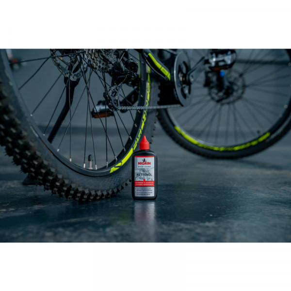 NIGRIN BIKE-CARE E-Bike Ketten-Öl 100 ml MTB Pedelec Fahrrad Öl Schmieröl