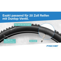Vorschau: FISCHER Fahrradschlauch 20 breit DV Vorschau: FISCHER Fahrradschlauch 20 breit DV